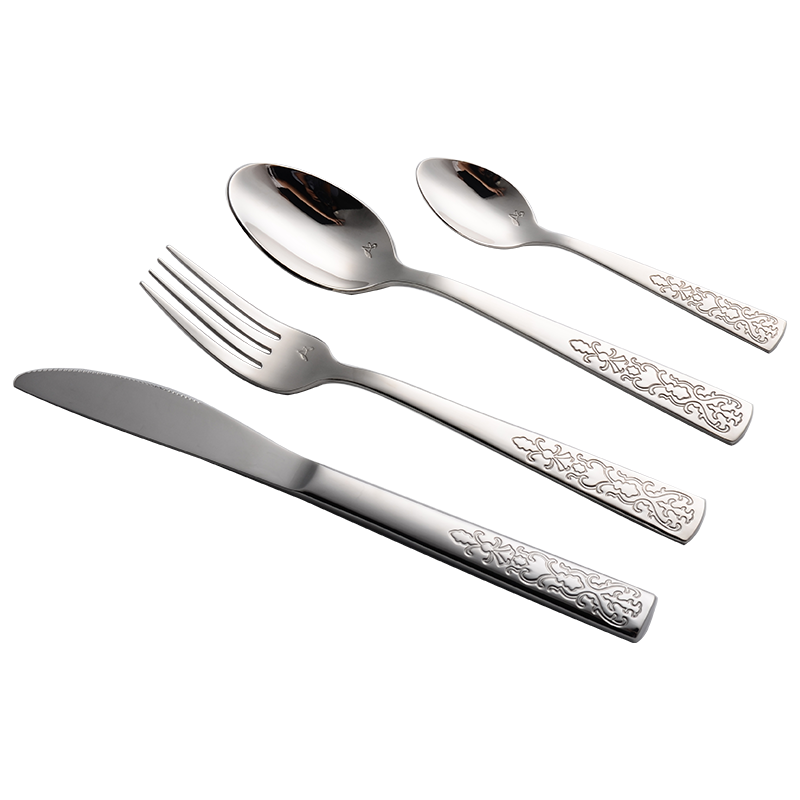 Luxury Gift Set  For 24 Silverware  Modern  Flatware Cutlery Set-T087